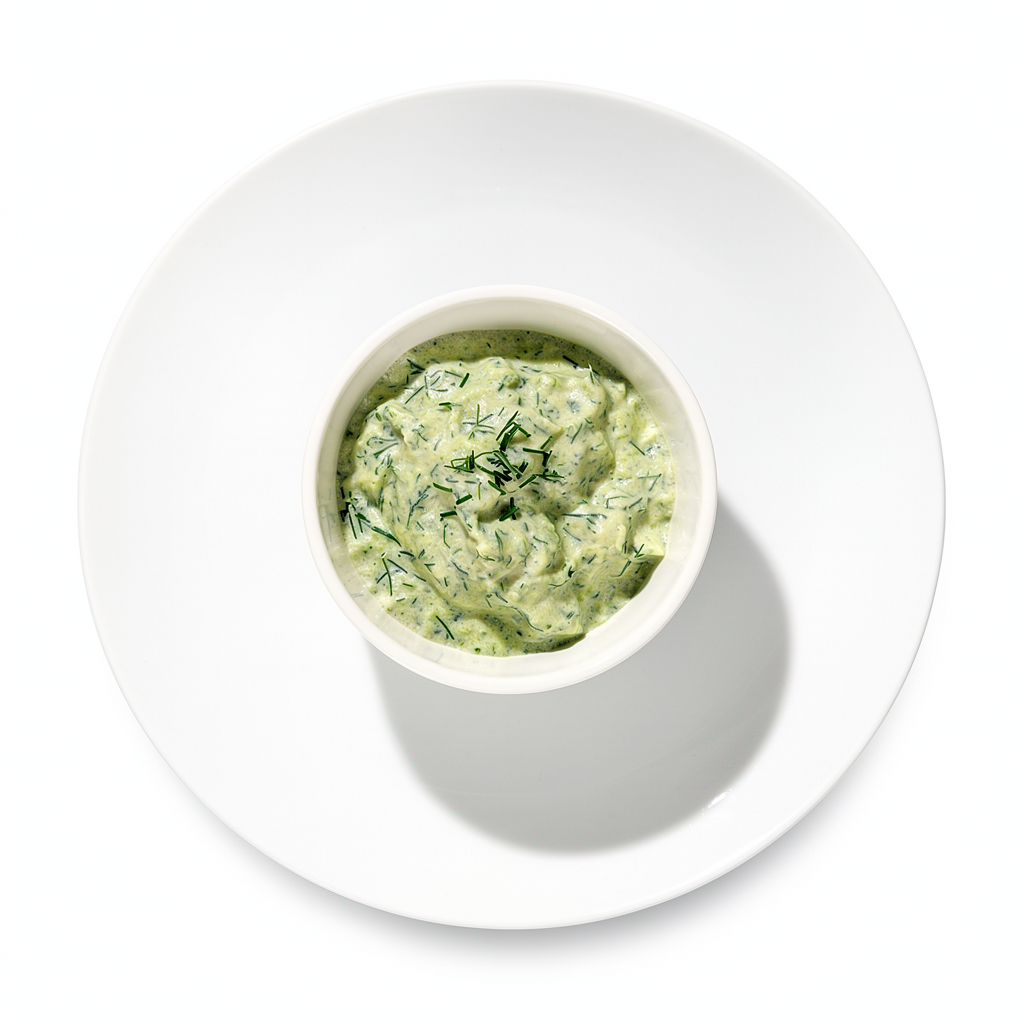 Gaivus graikiškas jogurto ir agurkų padažas Tzatziki