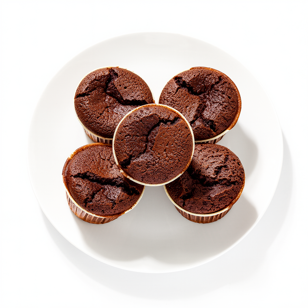 Šilti šokoladiniai keksiukai