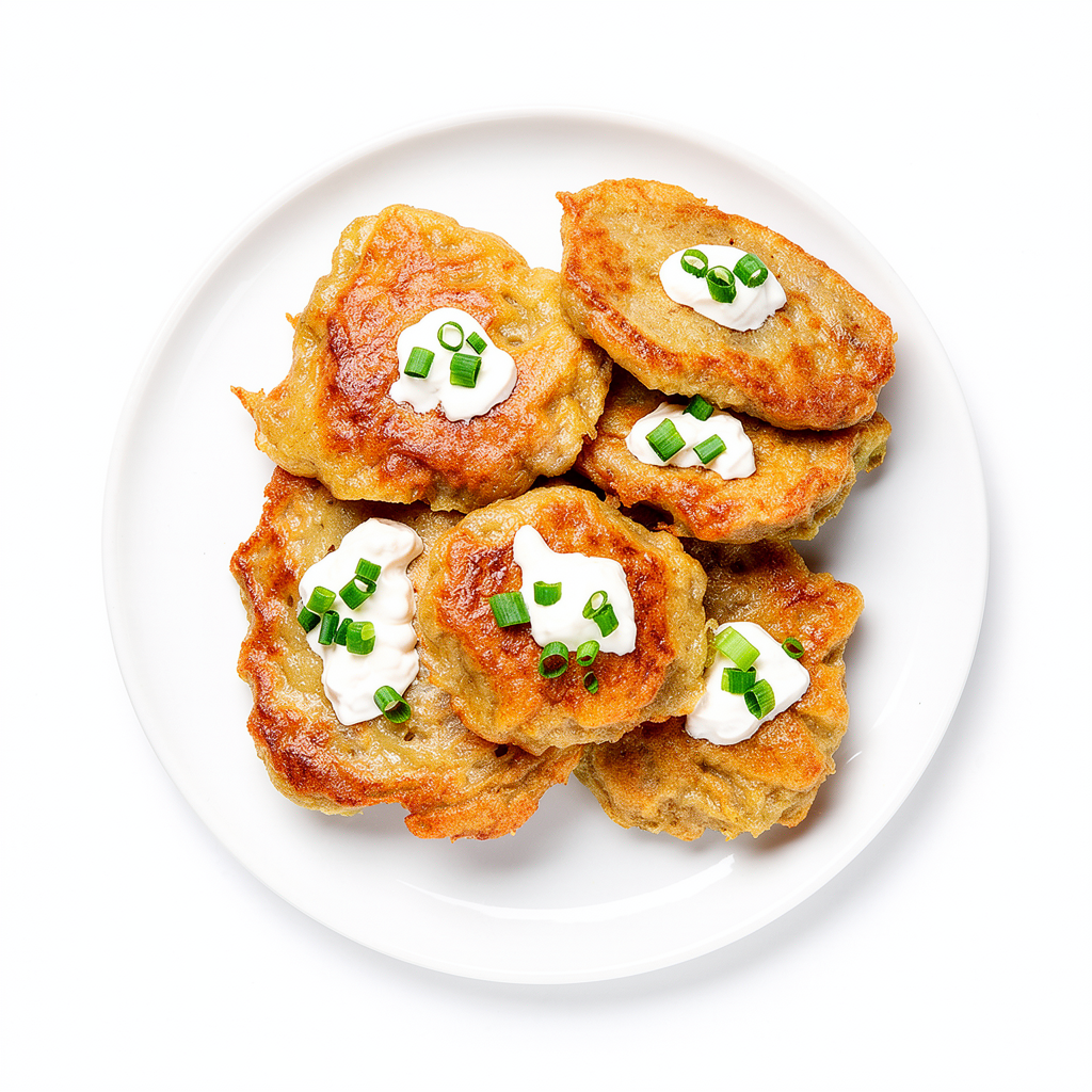 Bulviniai blynai su faršu