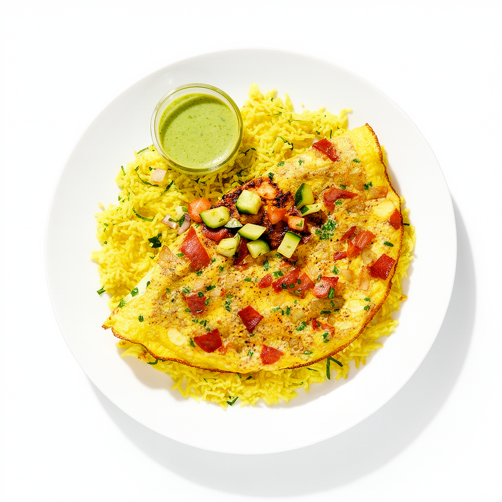 Lietuviška kiaušinienė su svogūnais ir dešra