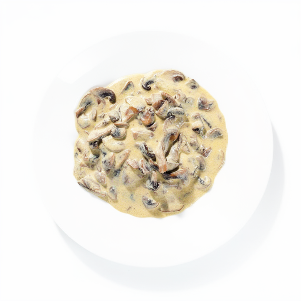 Skanūs pievagrybių padažas su grietine