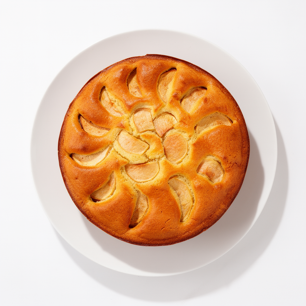 Greitas ir minkštas obuolių pyragas su kondensuotu pienu