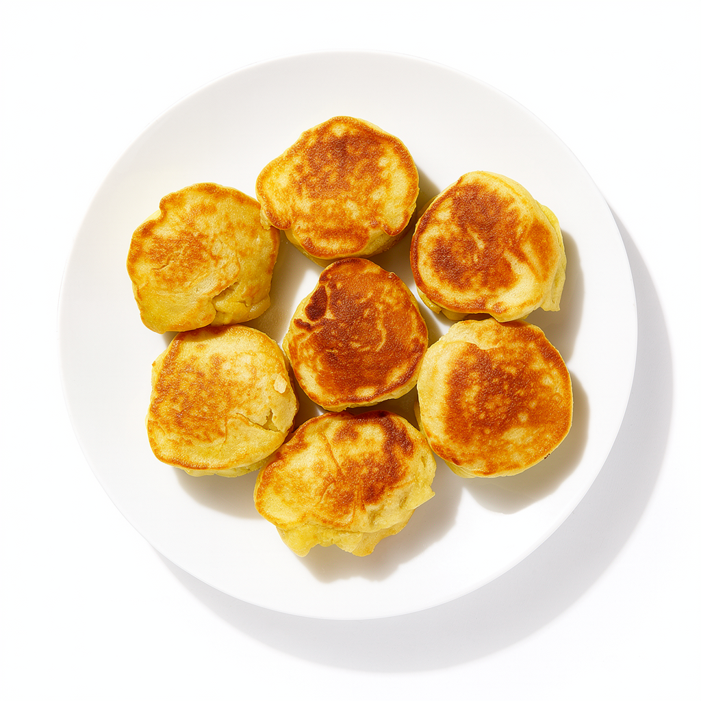 Nuostabiai purūs mieliniai blynai