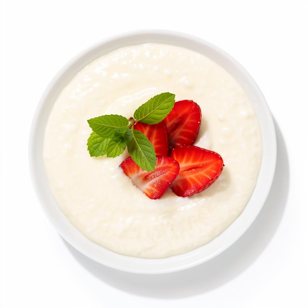 Skani ir minkšta manų košė su sviestu