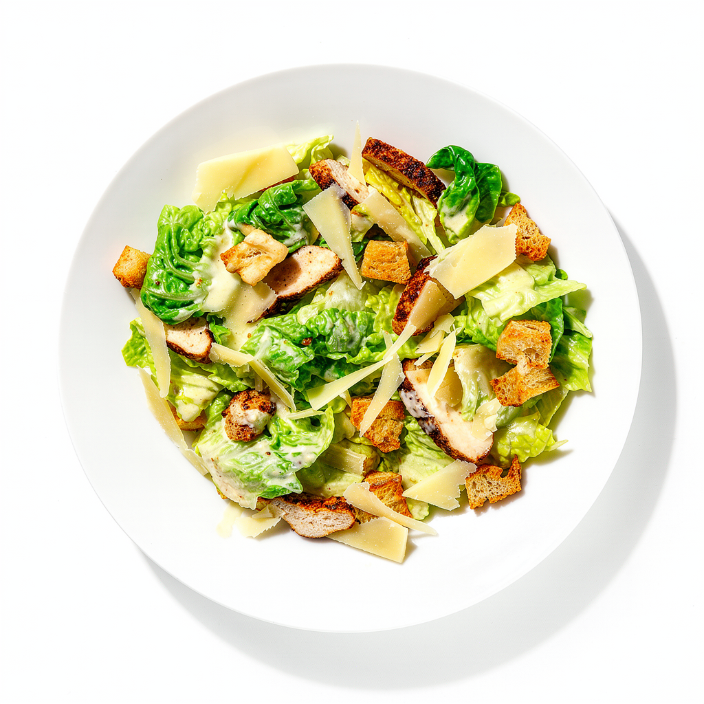 Skaniausios Cezario salotos su vištiena