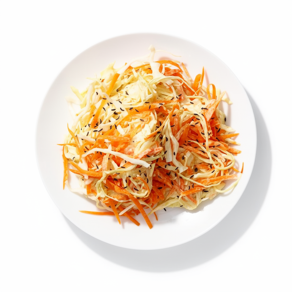Klasikinės kopūstų salotos Coleslaw
